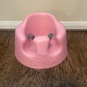 Pink Bumbo chair for infants, very gently used
